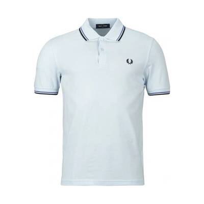 Fred Perry polokošele s krátkym rukávom Twin tipped fred perry modré