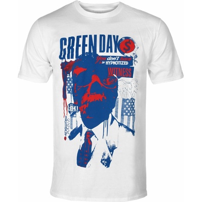 ROCK OFF мъжка тениска Green Day - Patriot Witness - ROCK OFF - GDTS32MW