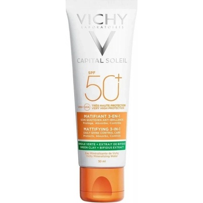 Vichy Capital Soleil Mattifying 3-in-1 matující krém na obličej SPF50+ 50 ml – Zbozi.Blesk.cz