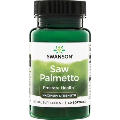 Swanson Saw Palmetto Extract 320 mg 60 kapslí