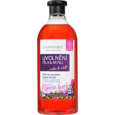 Vivapharm Pena do kúpeľa Alpské byliny 750 ml