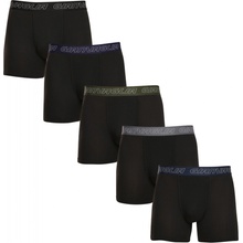 Gianvaglia 5 Pack pánské boxerky černé (GVG-5014)