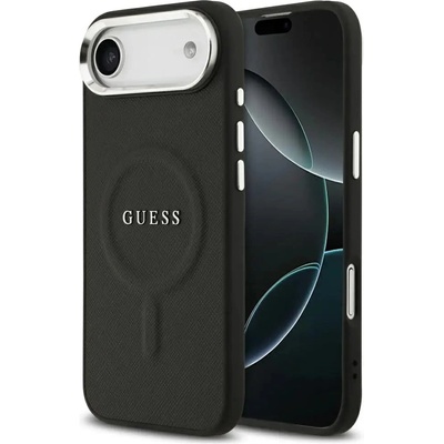 GUESS Калъф Guess Classic Logo MagSafe за iPhone Air - черен