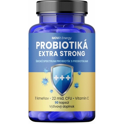 Movit Energy Probiotiká extra strong 90 vegánskych tabliet