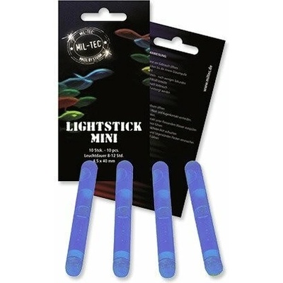 Mil-Tec MINILEUCHTSTAB 4 CM BLAU 10ks