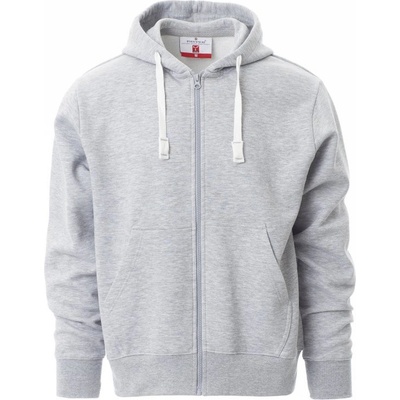 Payper PORTLAND MELANGE mikina s kapucňou Melange grey