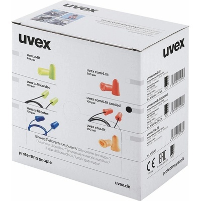 UVEX com4-fit se šňůrkou 100 párů
