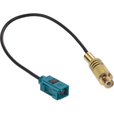Adaptér FAKRA samica/RCA samica, 25 cm (66583)