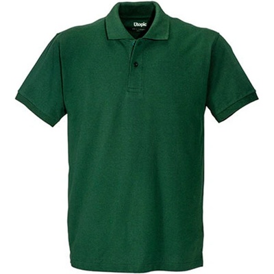 Utopic Unisex polo tričko UT23005 Dark Green