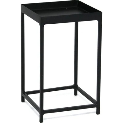 Horecano Метална стойка квадрат за блок маса ЧЕРЕН МАТ 12, 25x12, 25xh20, 2cm (L)(SG- 79952(B)) (0184186)