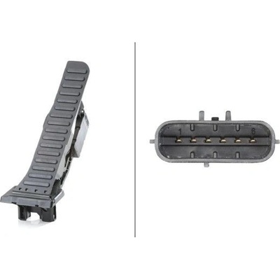 Snímač, poloha pedálu HELLA 6PV 008 689-701 6PV 008 689-701