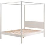 VIPACK Бяло детско легло 140x200 cm PINO CANOPY - Vipack (PIHB1414)