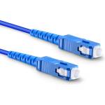 Conneu SC-SC армирана симплексна пач корда, сингълмод OS2, 3 мм. , синя, 15 метра (CNFJ-SCSCOS2SARMBLUE3mm-15)