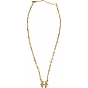  Златно колие , , Две деца 4.66гр
