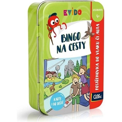 Albi Kvído Bingo na cesty Postřehovka do vlaku či auta – Zboží Živě