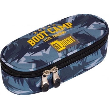 ST.RIGHT Овален ученически несесер St. Right Boot Camp - С 1 цип (TO-SAS-7176-XXX-STRI-ST)