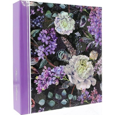 Gedeon Fotoalbum samolepicí DRS-50 Flower 11 fialové – Zboží Živě