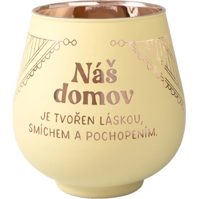 Albi Zrcadlový svícen - Náš domov