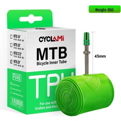 CYCLAMI 65g ME MTB 29" 622 1.9-2.5 45 mm GREEN