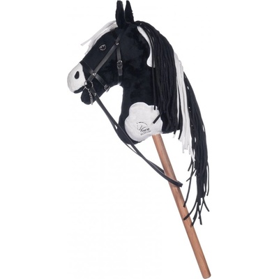 Hobby Horse HKM černá bílá – Zboží Mobilmania