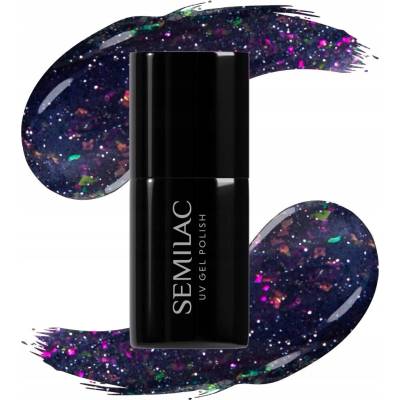 Semilac UV Hybridní lak 611 Violet Night 7 ml