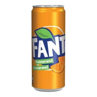 Fanta plech 24 x 330 ml