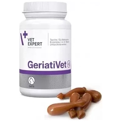 VetExpert GeriatiVet Cat 60 twist-off капсули - цялостна грижа за възрастните котки