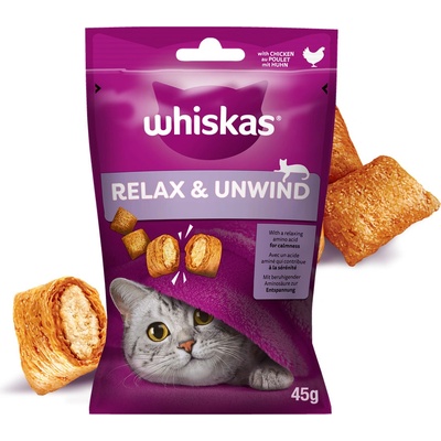Whiskas Relax & Relieve s kuracím mäsom 45 g