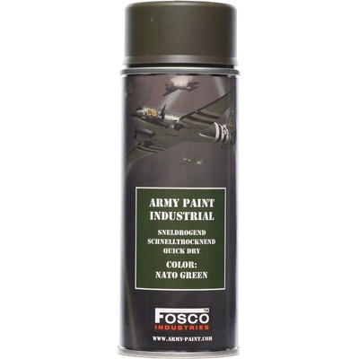 Barva ARMY ve spreji 400 ml FOSCO® - NATO Green
