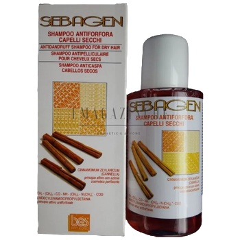 Bes Beauty & Science Milano Bes Sebagen Активен шампоан против сух пърхот 150 мл. Sebagen Shampoo Antidandruff for dry hair (63100350)