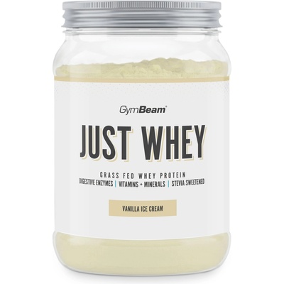 GymBeam Just Whey Grass-Fed Protein 500 g ванилов сладолед