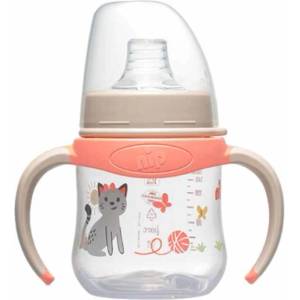 Nip Тренировъчна чаша NIP - За момичета, 6 м+, 150 ml (4000821350588)