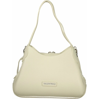Valentino Bags Praktická dámska kabelka s dvojitými rukovätiami z recyklovaných materiálov 34x25x12 cm Biela