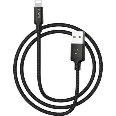 Hoco X14 USB A na Lightning 1m černý