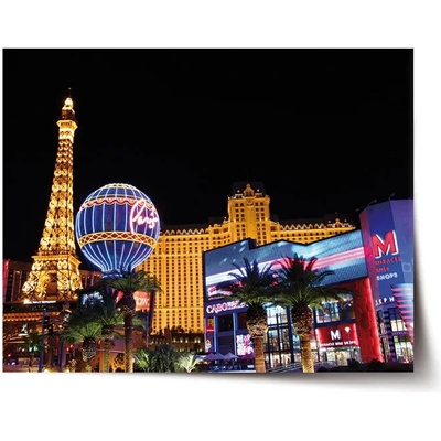 Sablio Plagát Las Vegas 3 - 90x60 cm