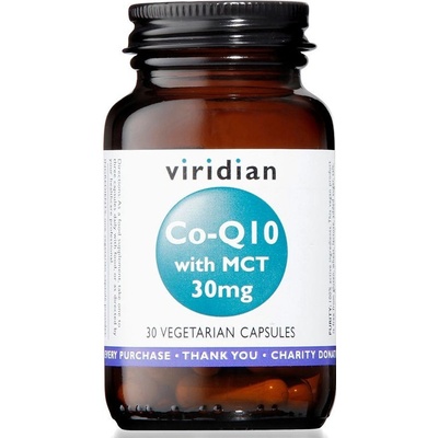 Viridian Co-enzym Q10 with MCT 30 mg 30 kapsúl