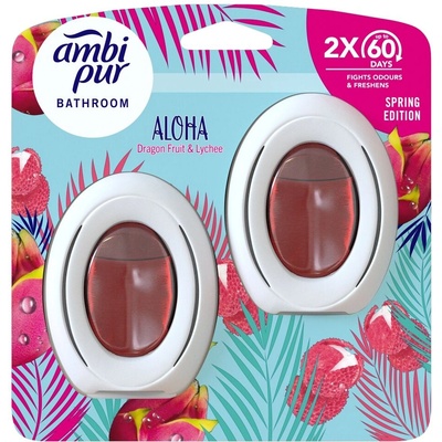 Ambi Pur Aloha Освежител за въздух за баня 2x8ml (10HC030345)