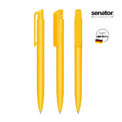 Химикалка Senator Trento Matt Recycled 3305, жълта 7408 (30625-А-ЖЪЛТ)