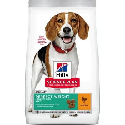 Hill's Canine Adult Perfect Weight Medium 12 kg