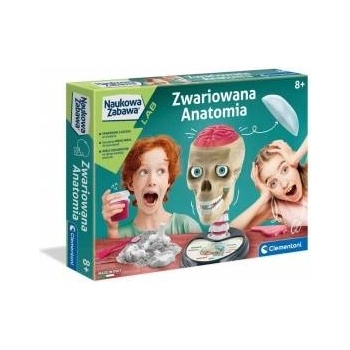 Clementoni Scientific Fun Crazy Anatomy Kit Polish Language Clementoni 50697