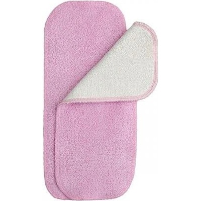 T-TOMI Bambusové vkladacie plienky pink / ružová 2 ks