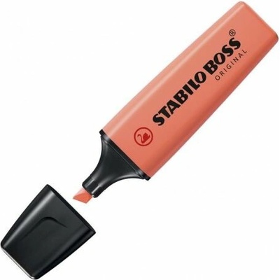 Zvýrazňovač STABILO BOSS ORIGINAL koralovo pastelový