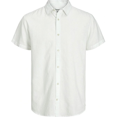 Jack&Jones pánská košile JJESUMMER Comfort Fit 12248383 white