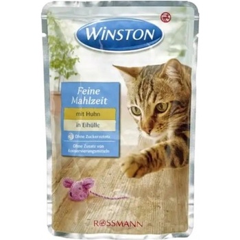 Winston Huhn/Eihuelle Pouch 100g- Парченца пилешко и яйца в собствен сос 100гр