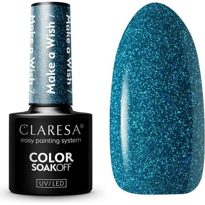 Claresa SoakOff UV/LED Color Make a Wish gelový lak na nehty odstín 7 5 g