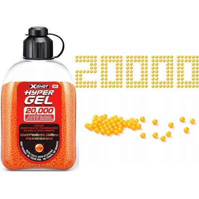 ZURU X-Shot Gelové kuličky Hyper Gel – Zboží Dáma