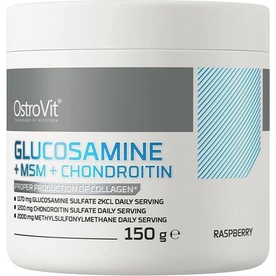 OstroVit Glukosamin + MSM + Chondroitin malina 150 g