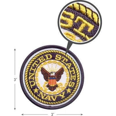 ROTHCO nášivka US Navy kulatá 7,5cm