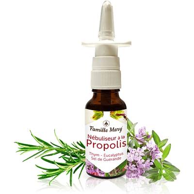 Famille Mary Спрей за нос с прополис, мащерка, розмарин и евкалипт, 20 ml, Famille Mary (060525 FM)