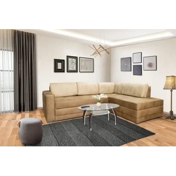 Image 1 of Мебелна фабрика НОВ ДОМ - гр. Ямбол Холов ъгъл Креми 4 (Продукт 398)